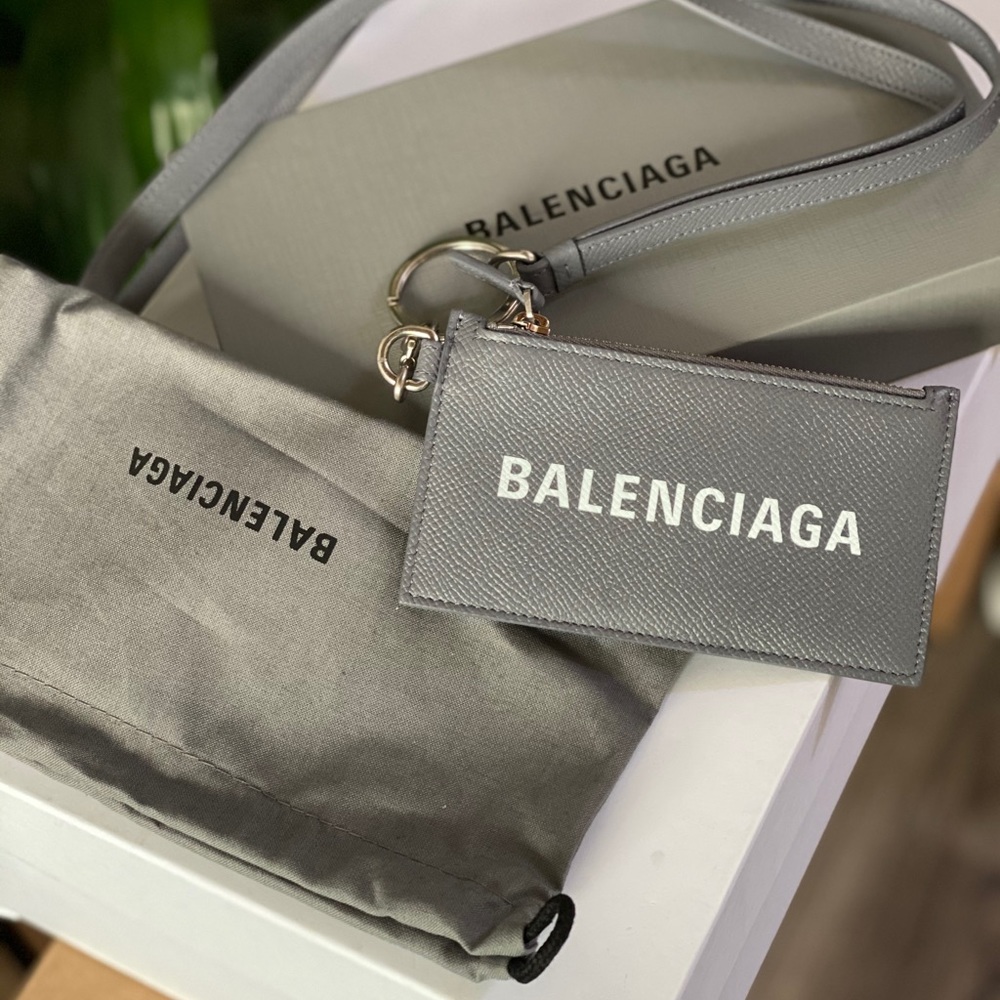 Authentic Balenciaga key/card holder, bag insert